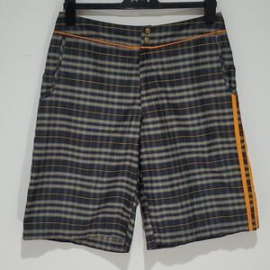 Adidas grey and orange XL shorts